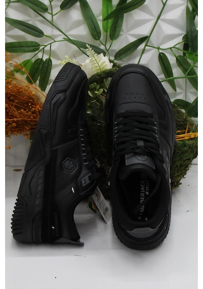 Lumberjack Bavıara Siyah Rahat Ürün Sneaker Erkek Ayakkabı 001