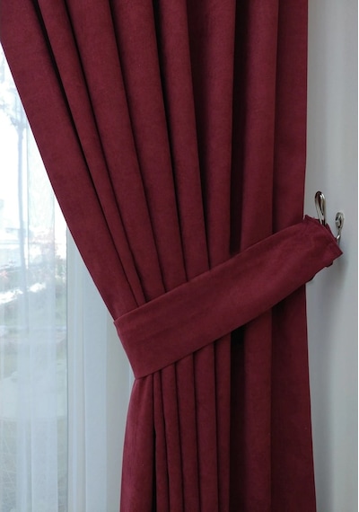 Evdepo Home Deniz Soft Pileli Fon Perde Bordo (451161539) Bordo Evdepo Home Deniz Soft Pileli Fon Perde Bordo (451161539) Bordo
