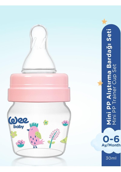 Wee Baby 30 Ml Mini Bardak Set - Pembe