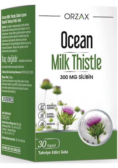 Milk Thistle 30 Tablet 300mg Silbin