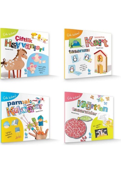 Çok Kolay! Serisi Seti  - 4 Kitap Takım  - Rosa M. Curto  - Minik Damla