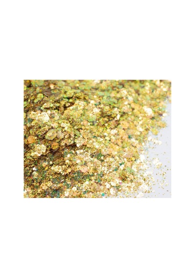 Epoksi Reçine 5gram Chunky Glitter Sim Açık Altın Renk Holografik Glitter Sim Mum Hobi Beton
