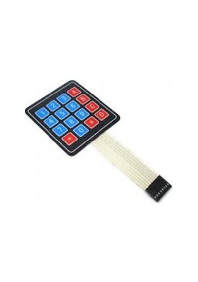 Elektronikport-Keypad Membran Tuş Takımı 4X4 Arduino Elektronikport-Keypad Membran Tuş Takımı 4X4 Arduino