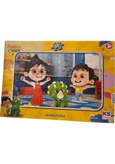 Ks Games Puzzle 24 Parça Eymen Ile Çimen Eç 704