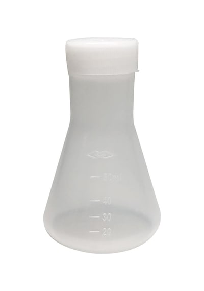 PLASTİK ERLENMAYER SET 5 ADET 50 ML