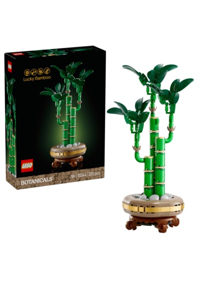 LEGO® Botanicals Sans Bambusu 10344 - Dogasever Yetiskinler için Dekoratif Bitki Yapim Seti (325 Parça)