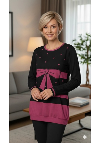 Berrak Bayan Pijama Takımı 5220 Fusya