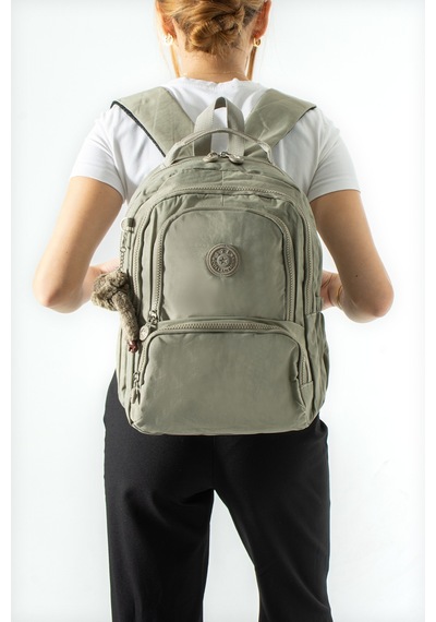 Ultra Hafif Çok Cepli Orta Boy Sırt Çantası Vizon Model: 571-4h Çok Renkli