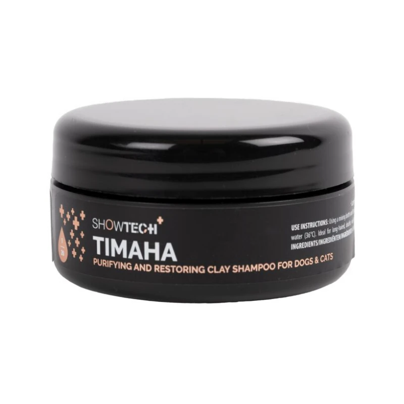 Show Tech+ Timaha Clay Kedi Köpek Kil Bazlı Onarıcı Şampuanı 100 Ml