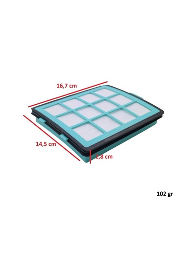 Philips İle Uyumlu Fc 8764 Powerpro Süpürge Ön Filtresi