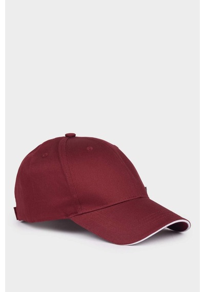 Defacto Erkek Pamuklu Cap Şapka N4495az26smbr150 Bordo-br150