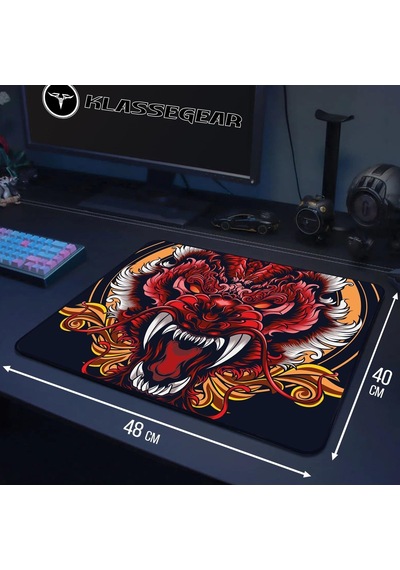 Klasse Longteng Huoyun Special Edition 480x400x4 Mm Gaming E-sports Oyuncu Mouse Pad Tiger Taiga V2