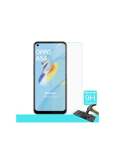 Microsonic Oppo A54 4g Tempered Glass Cam Ekran Koruyucu