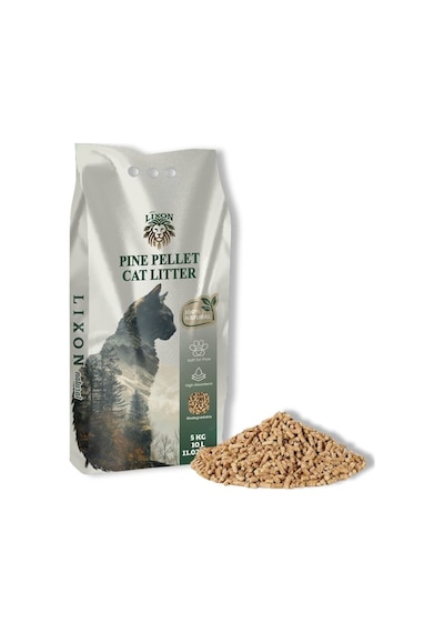Doğal Çam Peleti Kedi Kumu 5 Kg 10l Yavru/yetişkin Kediler Ve Kemirgen Hayvanlar İçin%100 Biy