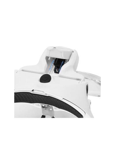 Geeksen 5 Lens 1.0x-3.5x Ayarlanabilir Başlıklı Şarj Edilebilir Usb Led Büyüteç Gözlük - 2 Led Işık