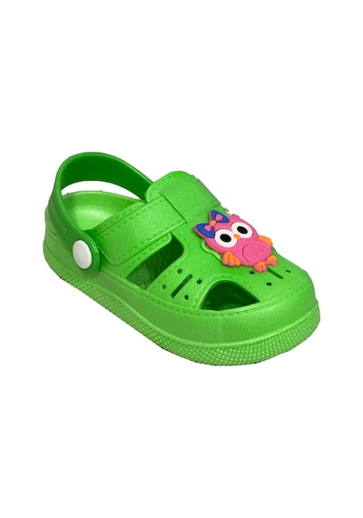 Daye Bk1001Kaydırmaz Baykuş Desenli Çocuk Sandalet Terlik