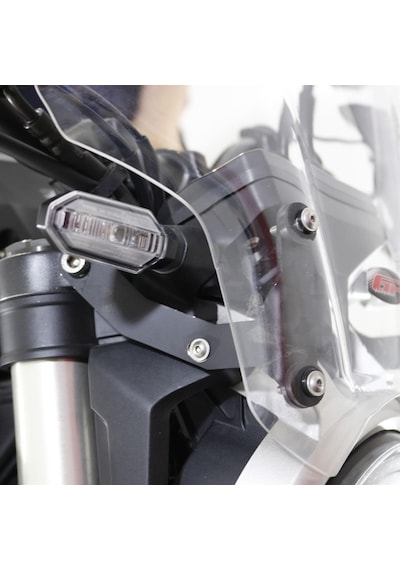 GP Kompozit Honda CB125R / CB250R 2018-2024 Uyumlu Tur Camı Şeffaf 49 cm