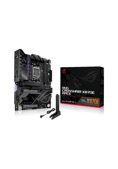 Asus Rog Crosshair X870e Apex 9600mhz Oc Ddr5 M.2 Type-c Amd X870e Ddr5 Atx Anakart