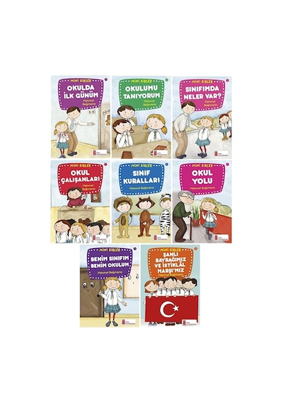 1.sınıf Okuma Alışkanlığı Kazandıran 8 Li Okuma Seti