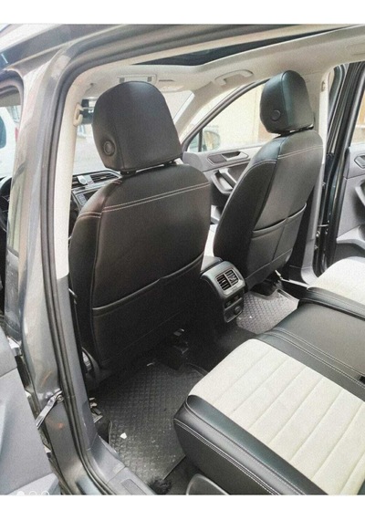 Volkswagen Tiguan 2016 2020 Arası Krem Bayb Face Siyah Deri Karışımı Krem Ip