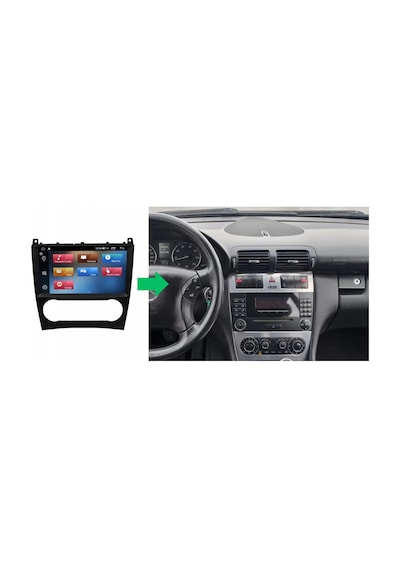 Mercedes G Serisi W461-w463 Android Multimedya Sistemi 4-64 For-x 2007-2012