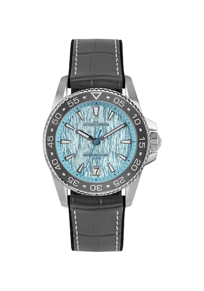 Jacques Lemans 1-2205f Lıverpool Dıver Erkek Kol Saati Gümüş - Siyah