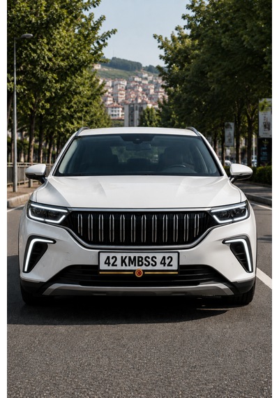 Kemboss Teşkilat Araba Plakalık 2'li Set - Universal Oto Plakalık Dayanıklı Araç Plaka Çerçevesi Özel Tasarım