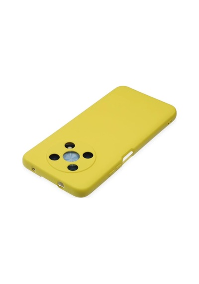 Huawei Nova Y90 Kılıf Nano İçi Kadife Silikon - Sarı 0.2M-Çok Renkli