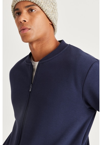 AC&Co / Altınyıldız Classics Erkek Lacı Standart Fit Normal Kesim İçi Polarlı Kolej Yaka Pamuklu Sweatshirt Lacivert AC&Co / Altınyıldız Classics Erkek Lacı Standart Fit Normal Kesim İçi Polarlı Kolej Yaka Pamuklu Sweatshirt Lacivert