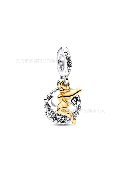 Tinkerbell Gece Charm Gümüş