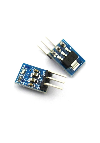 AMS1117 3.3V DIP Modül 3V3 800mA Voltaj Düşürücü 3 Pin Header
