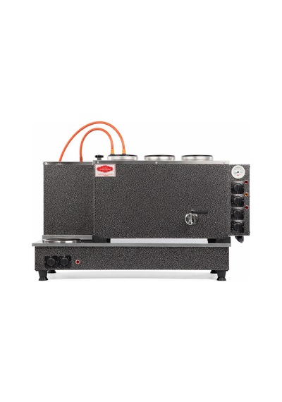 Tiryaki 3 Demlikli Elektrikli Statik Pleytli Çay Kazanı Gri - Dms9006141759723