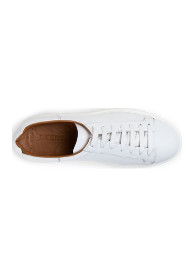 Deery Hakiki Deri Beyaz Erkek Sneaker Ayakkabı - 01954mbyze01 Beyaz