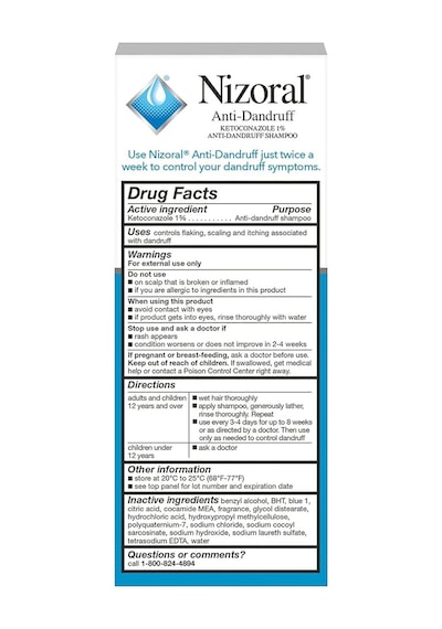 Nizoral Dandruff Şampuan 125 ML