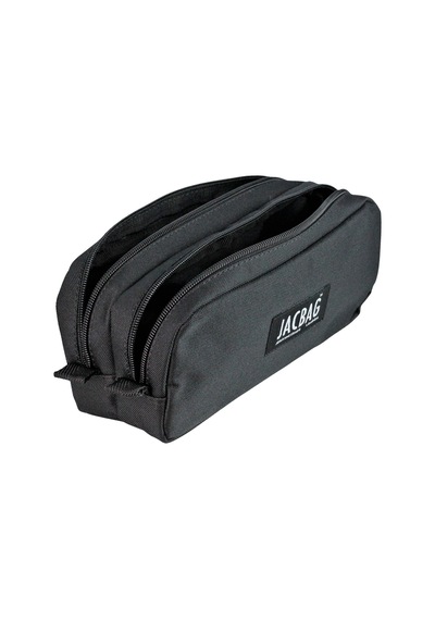 Jacbag Dual Pouch-iki Bölmeli Kalem Kutusu Dual Pouch-siyah renkli
