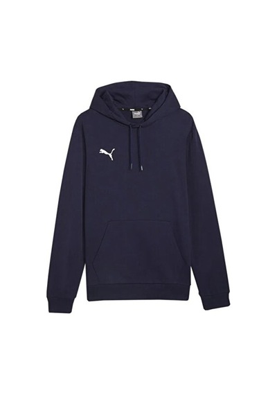 Puma Teamgoal Casuals Hoody Erkek Futbol Sweatshirts 65861806 Lacivert Siyah