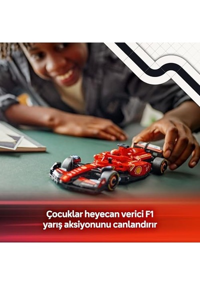 Speed Champions Ferrari Sf-24 F1 Yarış Arabası 77242 10 Yaş Ve Üzeri Kız Ve Erkek Çocukları İçin Koleksiyon