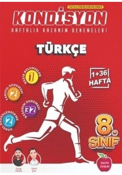 Newton 8.sınıf Kondisyon Haftalık Kazanım Denemeleri 37 Hafta--türkçe