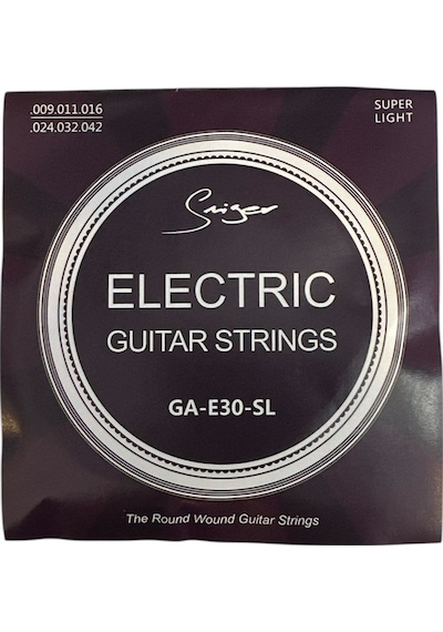 Smiger Elektro Gitar Teli 09-42 Ga-e30 Sl
