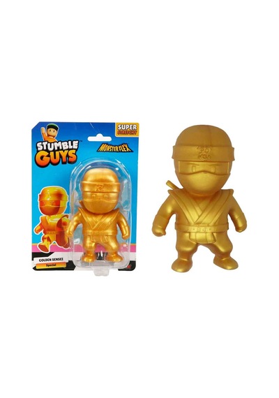 Monster Flex Stumble Guys Super Stretch Figür - Golden Sensei