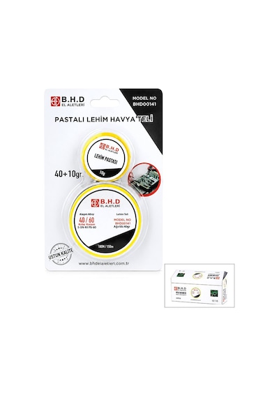 Dmax Bhd-00141 Lehim Teli Ve Pasta Seti 2'li Set Hayva - 24'li Paket diğer