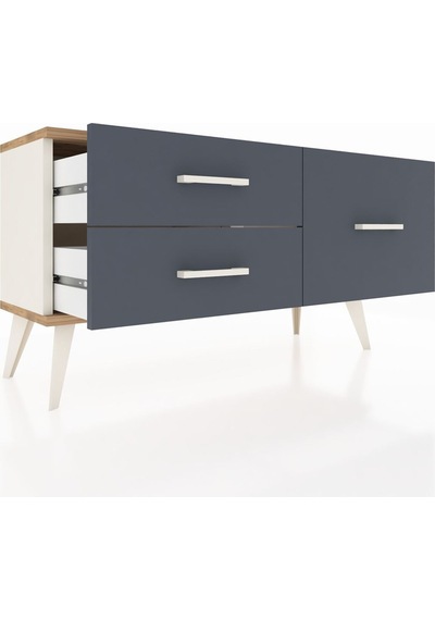 Arges Şifonyer 3 Raflı 88x30x48 Aytaşı-çam/antrasit Çam/antrasit Arges Şifonyer 3 Raflı 88x30x48 Aytaşı-çam/antrasit Çam/antrasit