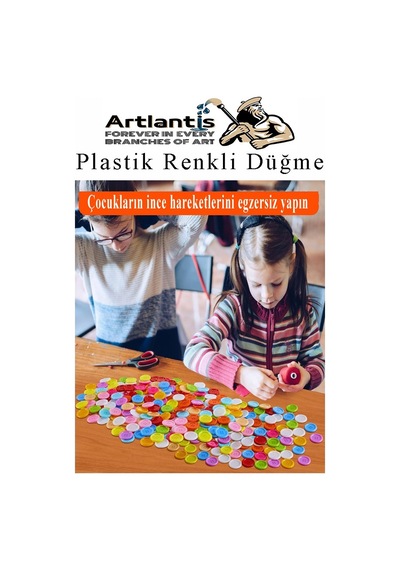 Renkli Düğme Plastik 1.2cm 100 Lü 1 Paket 12 Mm Plastik Renkli Düğme Dikiş Parlak Yuvarlak 4 Delikli Düğme Etkinlik Okul
