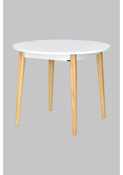 Vilinze Eames Sandalye Avanos Yuvarlak Ahşap Mutfak Masası Takımı - 90x90 Cm Natürel Vilinze Eames Sandalye Avanos Yuvarlak Ahşap Mutfak Masası Takımı - 90x90 Cm Natürel
