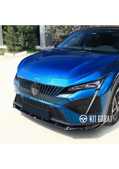 Peugeot 408 Parlak Siyah Body Kit Plastik Boyalı