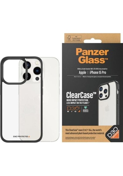 Apple Uyumlu iPhone 15 Pro Clearcase D3o Kapak