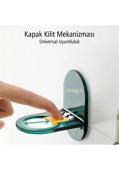 Sunup Mutfak Banyo Sıvı Sabun Dezenfektan Şampuan Tutacağı Rafı