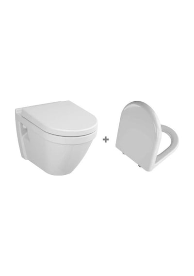 VitrA S50 Asma Klozet + VitrA Yavaş Kapanan Klozet Kapağı