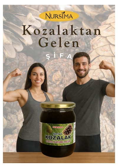 Kozalak Macunu Doğal Organik Bitkisel Karışım 420 Gr