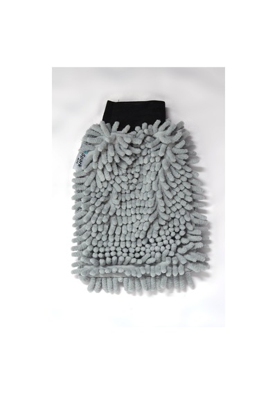 Spark 7050 Mikrofiber Şönil Oto Temizlik Ve Kurulama Eldiveni Gri 4 Adet